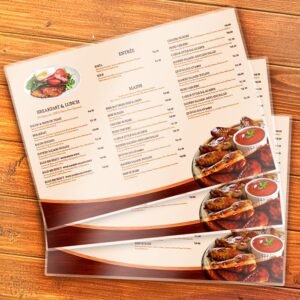 Flat Cafe Menu