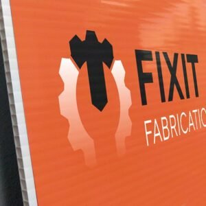 Custom Size Corflute Sign