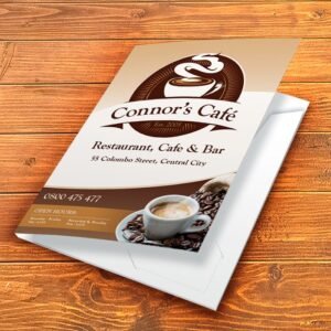 A4 Presentation Folder with Stick-in Pocket